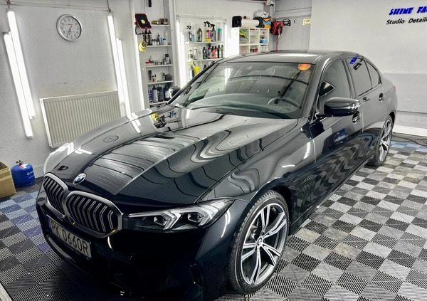 BMW Seria 3 cena 191500 przebieg: 9985, rok produkcji 2022 z Kalisz małe 301